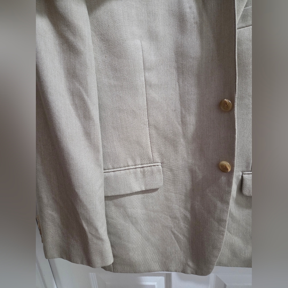 Ralph Lauren Classic Tan Blazer - Picture 3 of 12